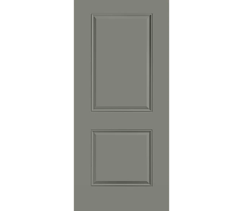 Minneapolis 2 Panel Square Steel Entry Door