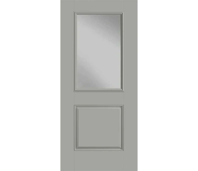 Minneapolis Half Light 1 Panel Fiberglass Entry Door