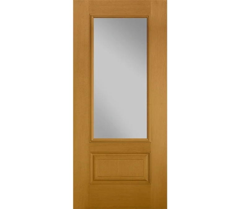 Minneapolis Three Quaters light Fiberglass Entry Door